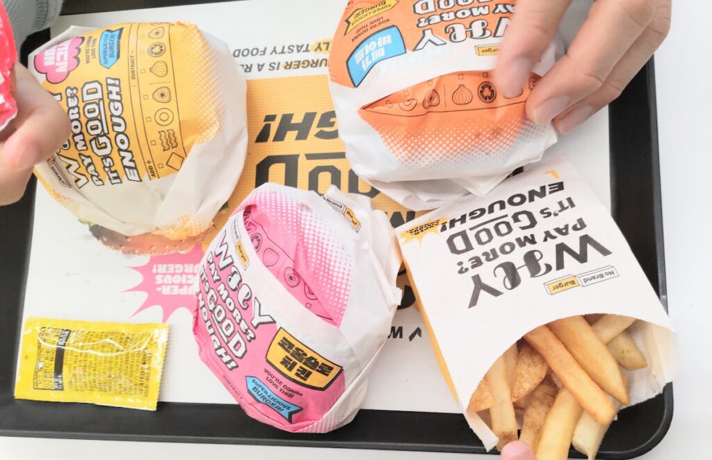 ハンバーガー屋さん