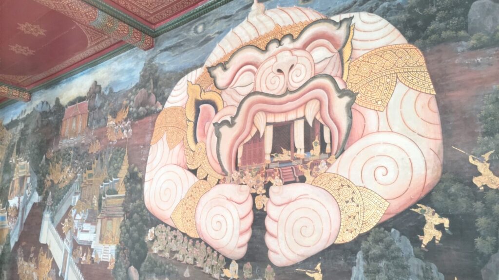 ハヌマーンの壁画